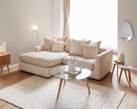 Couch Cord beige Sofa *WIE NEU* 235 cm Ecksofa L-Form Wandsbek - Hamburg Bramfeld Vorschau