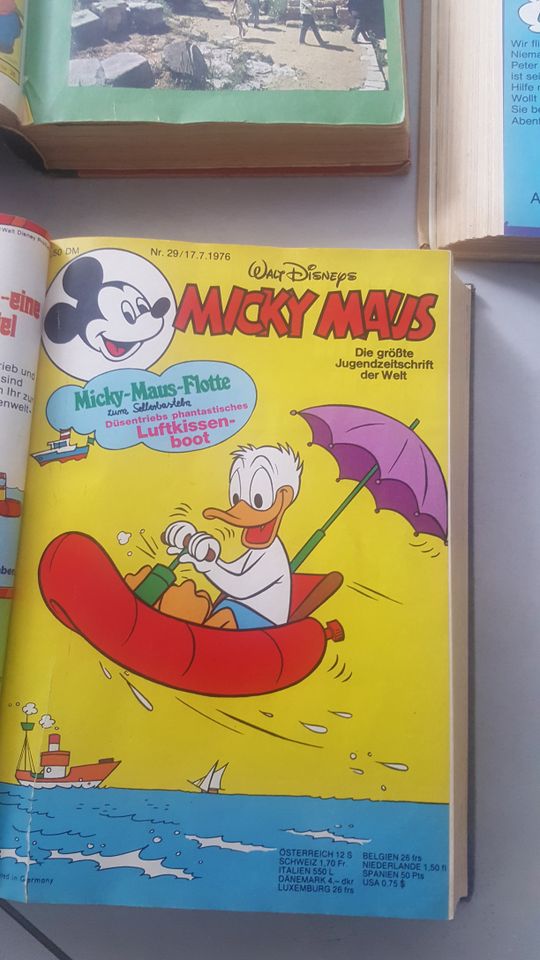 Rarität! Mickey Mouse Comics Zeitschriften 70 80 er Jahren - in Herne