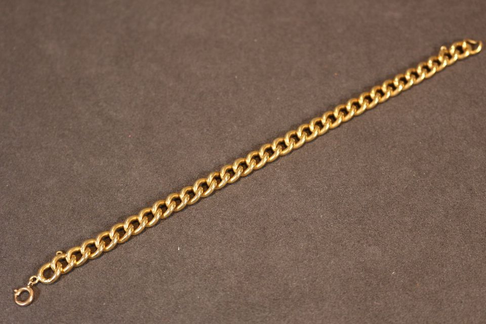 Vintage Glieder Armband aus 750er Gelb - Gold in Düsseldorf