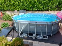 Pool Bestway Steelframe, sehr viel Zubehör, NP über 800€ Nordrhein-Westfalen - Meschede Vorschau