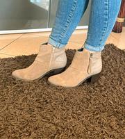 Tommy Hilfiger Damen Stiefeletten Gr.41 beige Saarland - Merchweiler Vorschau