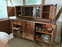 Antik Buffetschrank Antike Buffet Vitrine mit Glastür Baden-Württemberg - Karlsruhe Vorschau