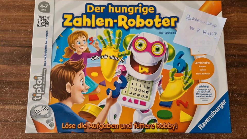 Tiptoi "Der hungrige Zahlen-Roboter" in Duisburg