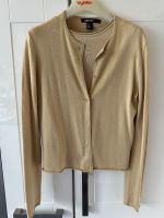 DKNY Strickjacke mit passendem Pullunder Gr. S Beige Rheinland-Pfalz - Lörzweiler Vorschau