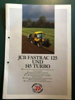 Prospekte JCB FASTRAC 125, 135, 145 und 155 aus 91 und 96 Rheinland-Pfalz - Rennerod Vorschau