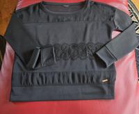 Guess leichtes festliches Sweatshirt teilweise transparent 40/42? Hessen - Geisenheim Vorschau