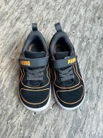 Kinderschuhe Sneaker Puma schwarz orange gr 23 Baden-Württemberg - Ulm Vorschau