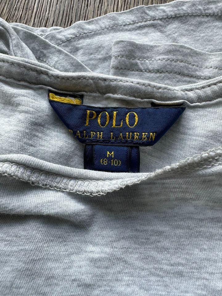 Polo Ralph Lauren T-Shirt lange Ärmel grau 152-158 in Dortmund