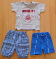 2 kurze Hosen + T-Shirt Gr. 86, Guter Zustand! Baden-Württemberg - Remseck am Neckar Vorschau