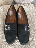 Schwarze Damenschuhe, Gr. 40, Leder, 19 € inkl. Versand Thüringen - Nordhausen Vorschau