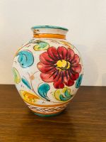 Vase, selten, italienische Mojolika-Keramik handbemalt Brandenburg - Zossen-Kallinchen Vorschau