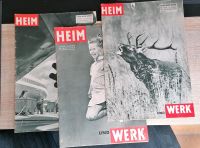 3 alte Zeitschriften. Heim und Werk a. d. Jahren 1955,1959,1960 Nordrhein-Westfalen - Medebach Vorschau