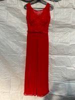 Abendkleid/Hofdamenkleid, lang, rot mit Spitze Nordrhein-Westfalen - Bedburg Vorschau