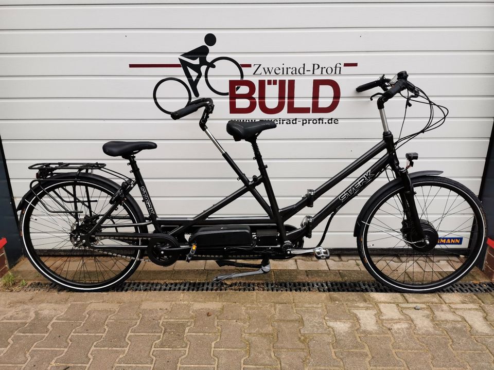 Staerk Klapptandem Tandem Fahrrad E Bike mit Frontmotor in Vechta