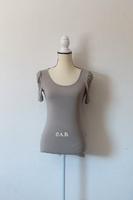 Damen T-Shirt mit leichtem Wasserfallkragen beige AMISU Gr. XS Bayern - Egling Vorschau