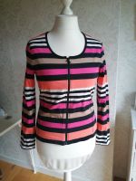 * Betty Barclay * Sweat Jacke * Gr. 42 * Streifen pink/schwarz * Dortmund - Holzen Vorschau