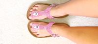 sandalen sommer schuhe 37 pink Roda glitzer Nordrhein-Westfalen - Neuenkirchen Vorschau