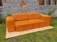 Vintage Cord-Couch 70s Design Sofa mit Schlaffunktion modular Dresden - Pieschen Vorschau