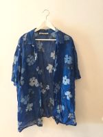 Fashionline Bluse Royalblau Azur blau Blume floral Muster 50 Bayern - Ustersbach Vorschau