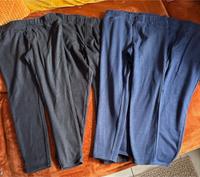 4 Kuschelige Leggings Gr. 40/42 Schwarz und Blau Jeansoptik Nordrhein-Westfalen - Elsdorf Vorschau