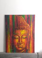 Buddha Bild auf Leinwand, bunt Sachsen-Anhalt - Magdeburg Vorschau