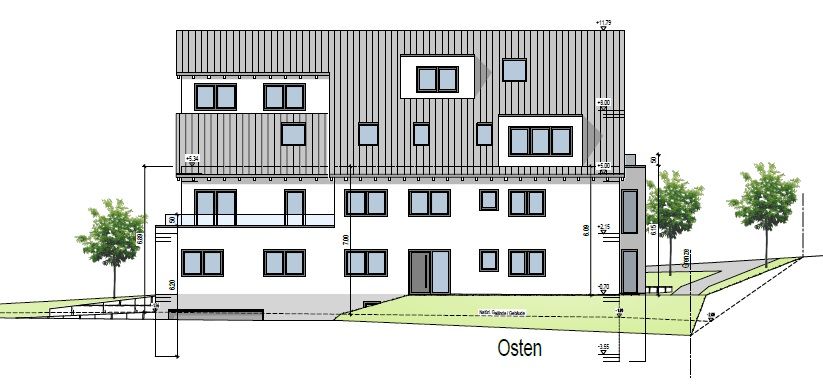 *Baugrundstück mit Baugenehmigung für ein Mehrfamilienhaus!* in Haibach Unterfr.