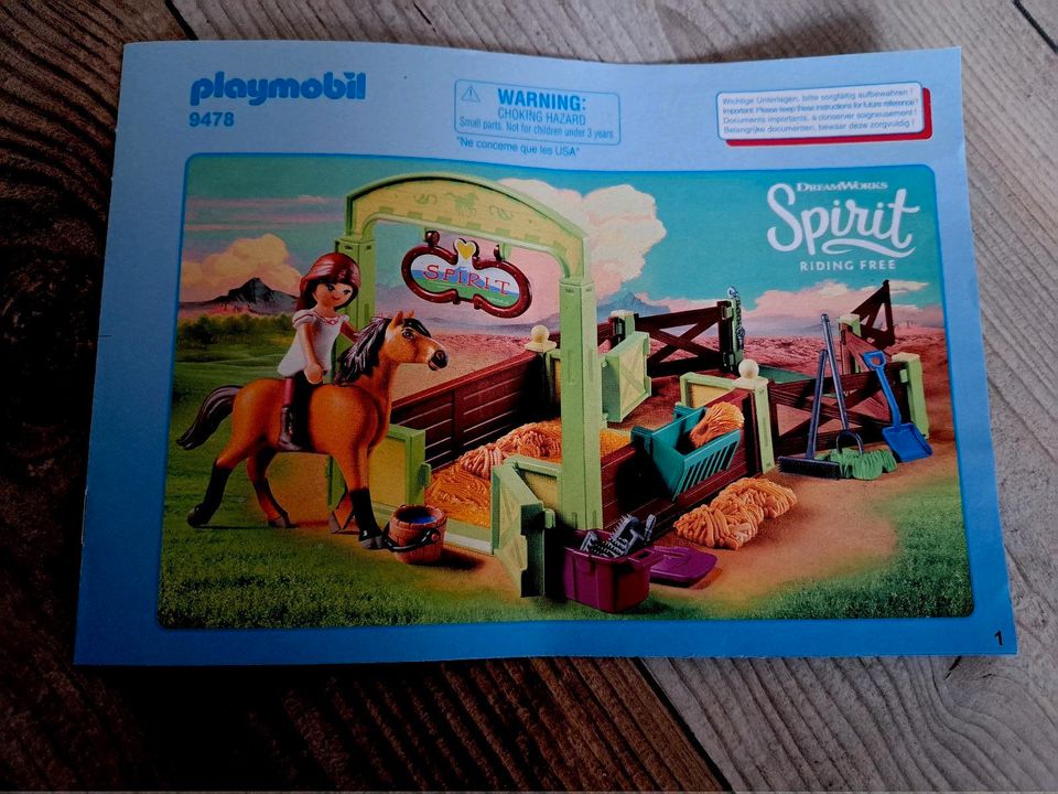 Playmobil Spirit mit Pferdebox Lucky in Kesselsdorf