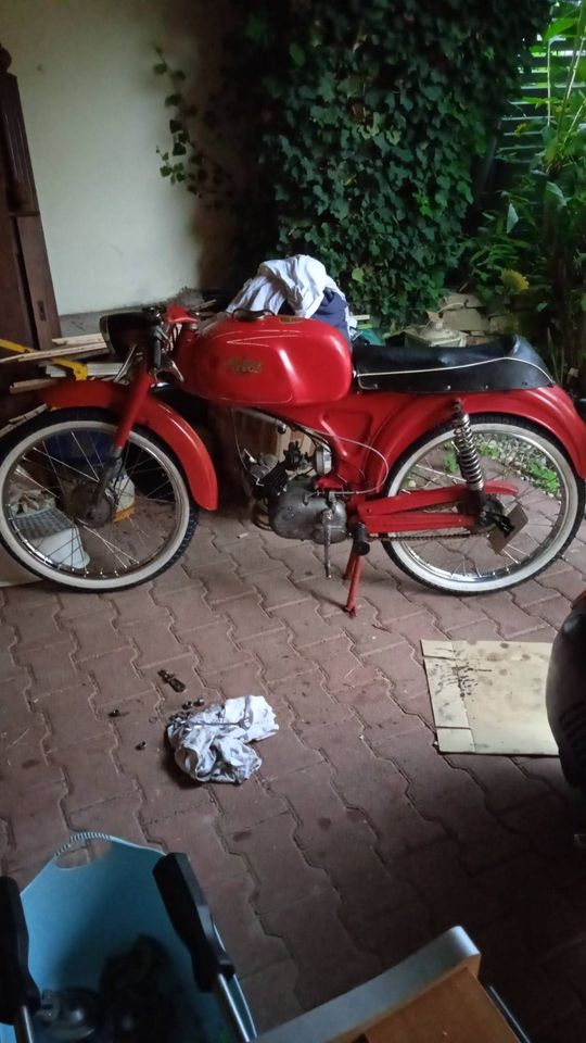 Moped Bianchi Falco 50, ca. 1963 in Meisenheim