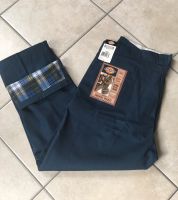 Dickies Chino 874 Hose FLANNEL LINED 40 28 NAVY BEIGE Winter Nordrhein-Westfalen - Gelsenkirchen Vorschau