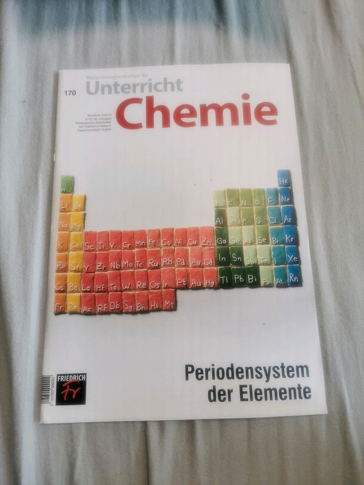Unterricht Chemie, Periodensystem, Elemente in Würzburg