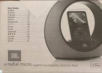 Radial Micro superior loudspeaker dock for iPod Bayern - Augsburg Vorschau