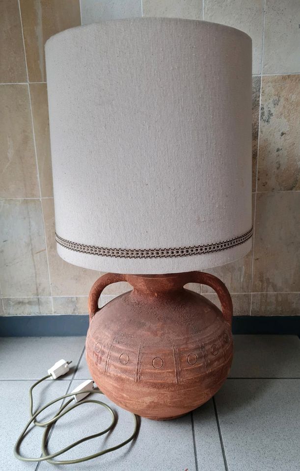 Lampe Lampenschirm Keramik vintage Deko in Osnabrück