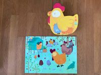 Buntes Djeco Hühner Tiere Kinderpuzzle 3+ 36 m (24 Teile) Türkis Düsseldorf - Oberkassel Vorschau