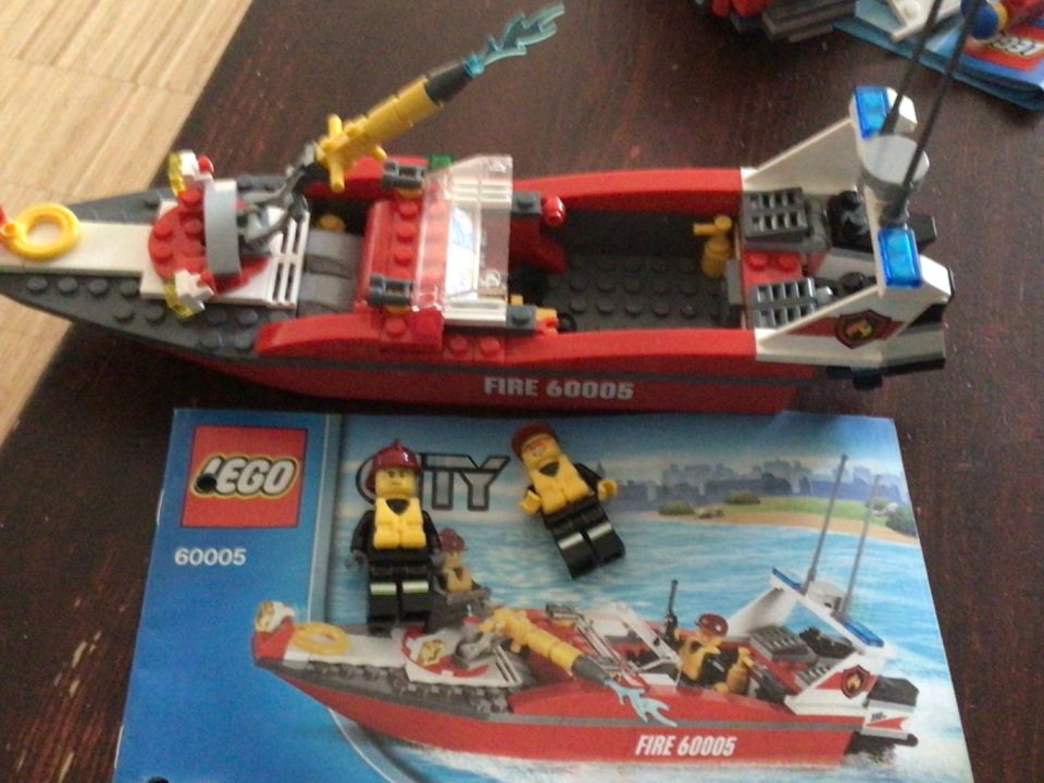 Lego City 60005 Feuerwehrboot in Braunschweig