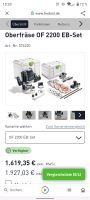 Festool Oberfräse OF 2200 im komplett Set inkl. Zubehör!!! Eimsbüttel - Hamburg Eimsbüttel (Stadtteil) Vorschau