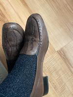 Gabor Ledermokassin Halbschuhe Loafer braun 37,5 Hamburg-Mitte - Hamburg St. Georg Vorschau