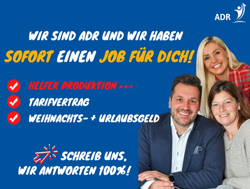 Helfer Produktion (m/w/d) mit Staplerschein in Memmingen