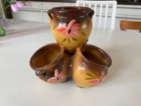 Kräutertopf Keramik mediterran 4 x Blumentopf Deko Sachsen - Großhartmannsdorf Vorschau