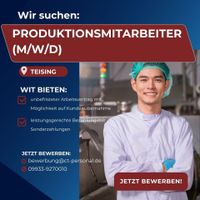 Produktionshelfer (m/w/d) im Lebensmittelbereich gesucht! Kr. Altötting - Teising Vorschau