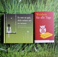 2 x Verschenkbuch, Abschied u. Trauer,  Weisheit Baden-Württemberg - Burladingen Vorschau