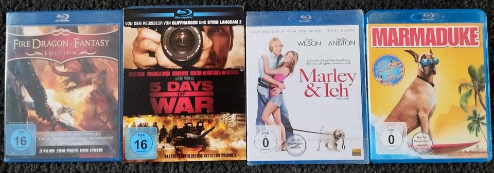 Blu-ray Filmsammlung in Emden