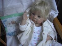 Künstler Baby Puppe blonde haare silikon vinyl Föritztal - Neuhaus-Schierschnitz Vorschau