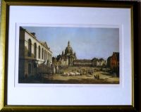 Kunstdruck "Der Neumarkt zu Dresden vom Jüdenhof aus" Niedersachsen - Braunschweig Vorschau