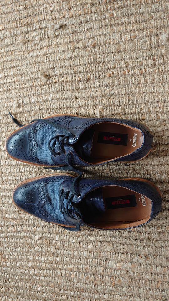 LLOYD-Schuhe, Schnürschuhe, blau, Gr. 8 / 42 in Essen