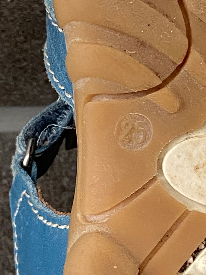 BISGAARD Leder Sandalen für Kinder blau Größe 25 top Zustand in Kernen im Remstal