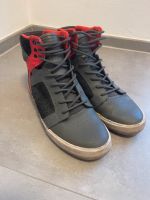 Supra Skytop (Grau/Rot/Schwarz-weiß) 45 // kaum getragen Baden-Württemberg - Rheinfelden (Baden) Vorschau