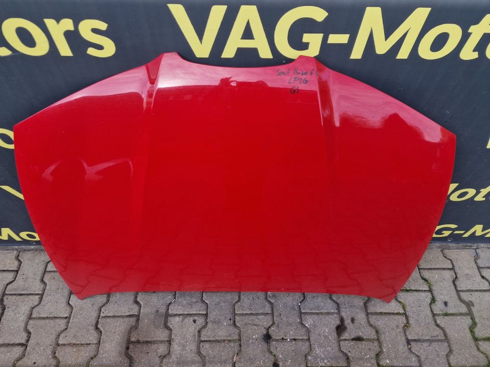 Seat Ibiza 6L Motorhaube rot LP3G Flashrot in Castrop-Rauxel