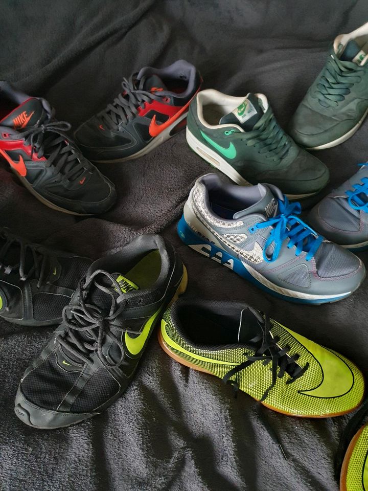 Herren Sportschuhe, Sneaker, Halbschuhe, nike, adidas, gebraucht in Horb am Neckar