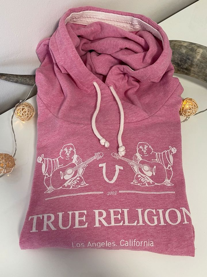 True Religion Sweatshirt Hoodie, Gr.S oversize, Top in Timmendorfer Strand 