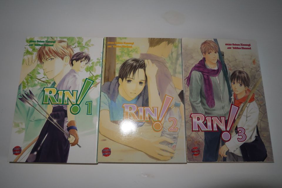 Manga Rin! 1-3 Satoru Kannagi Yukine Honami / Boys Love in Mönchberg